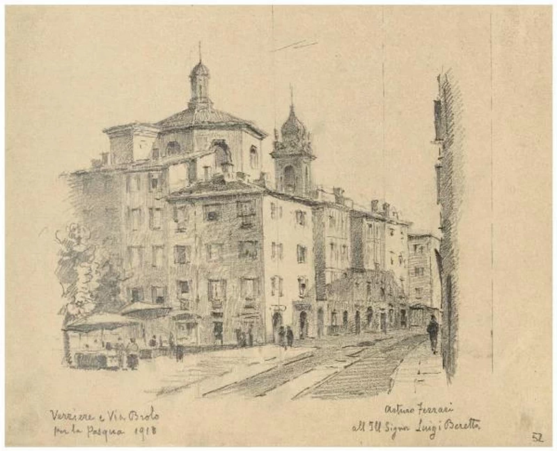Verziere e Via Brolo - Palazzo Morando Costume Moda Immagine, Milano
